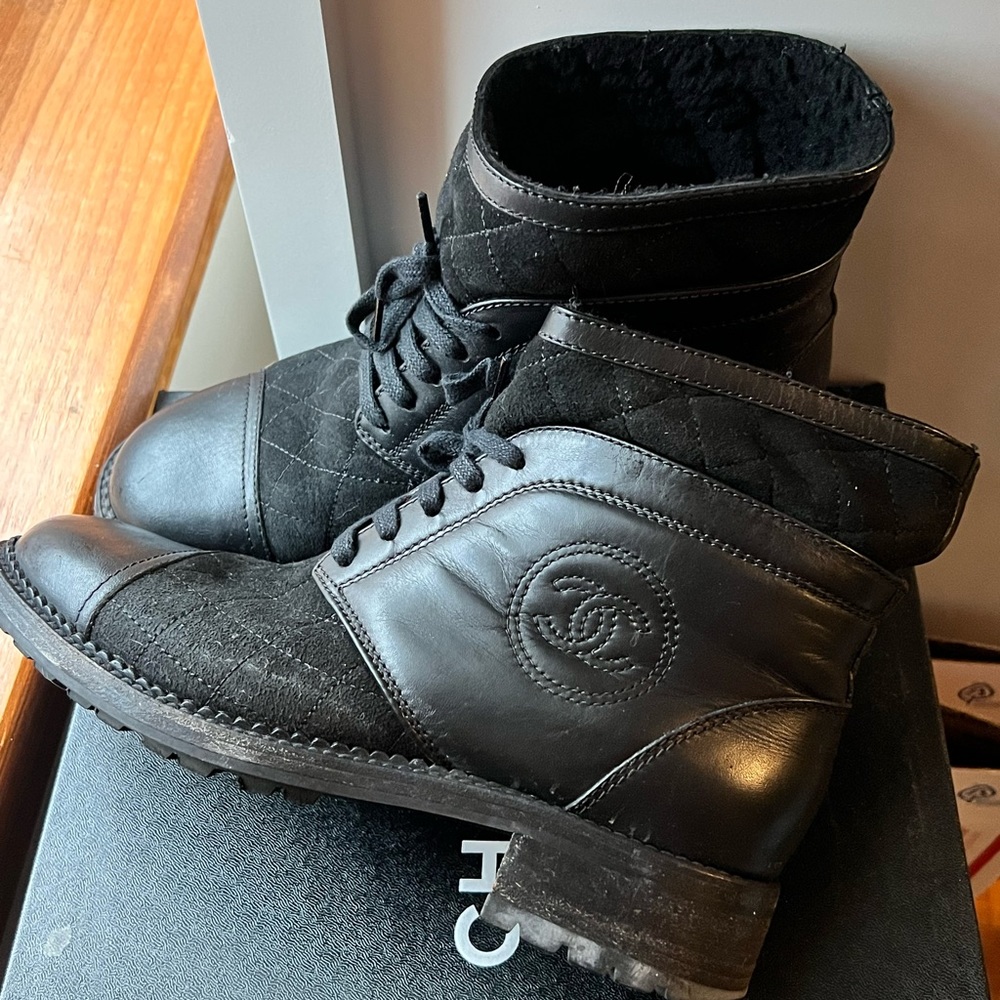 Chanel Winter Booties